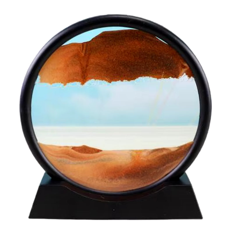 Moving Sand Art Picture Decorative Flowing Sand Picture Exquisite Workmanship Sand Painting 3D Moving