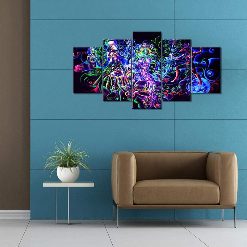 Home Decor Art Psychedelic Poster Canvas 