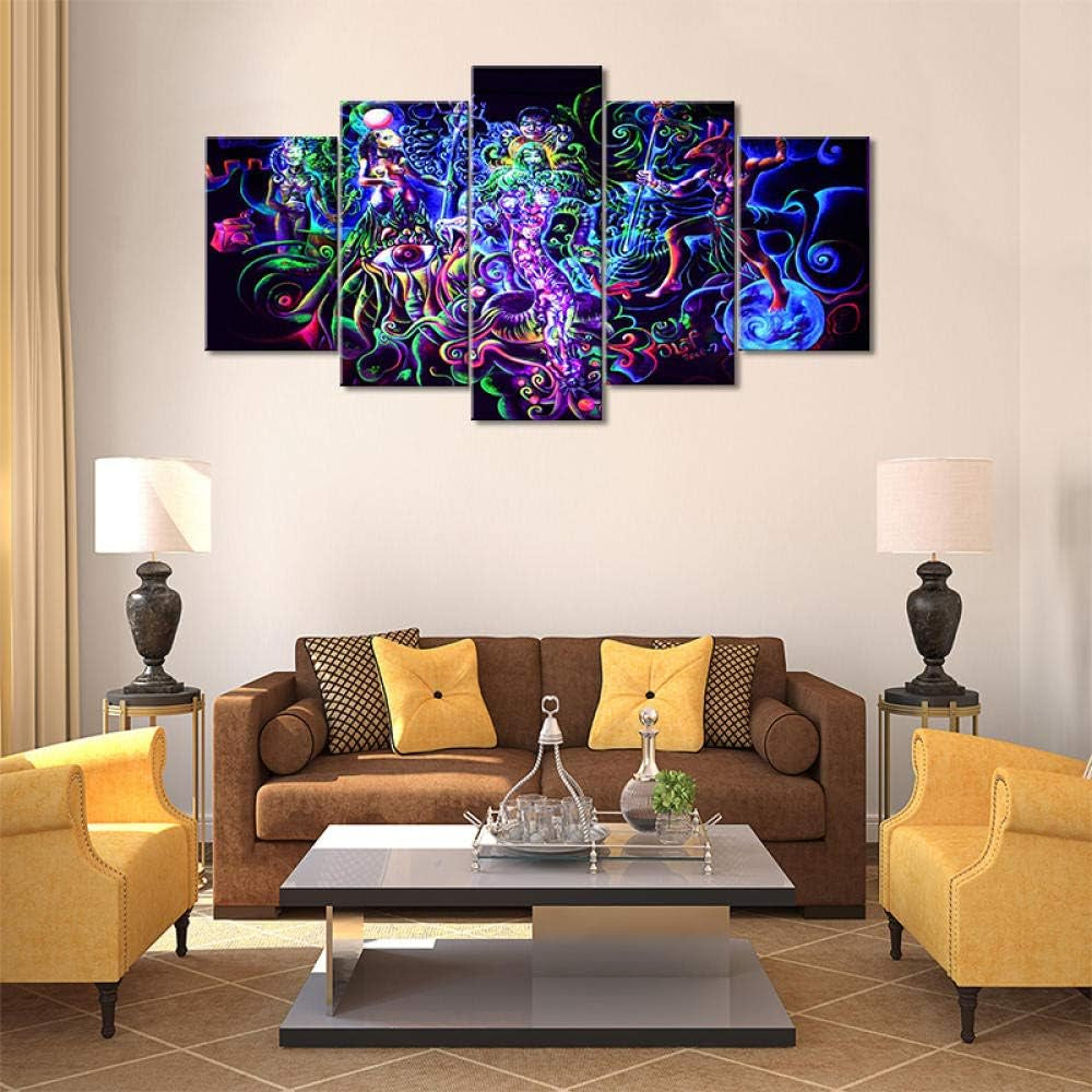 Home Decor Art Psychedelic Poster Canvas 