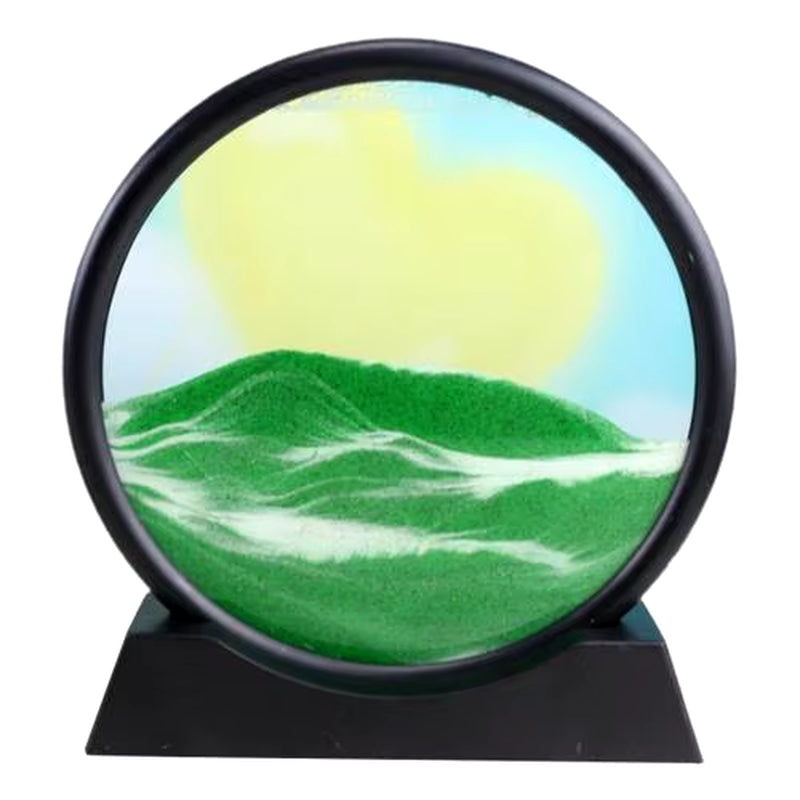 Moving Sand Art Picture Decorative Flowing Sand Picture Exquisite Workmanship Sand Painting 3D Moving