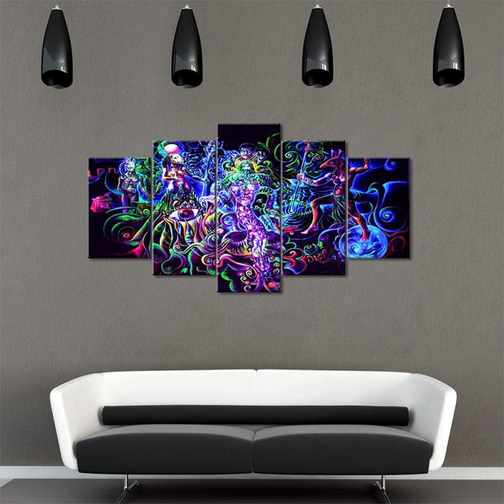 Home Decor Art Psychedelic Poster Canvas 