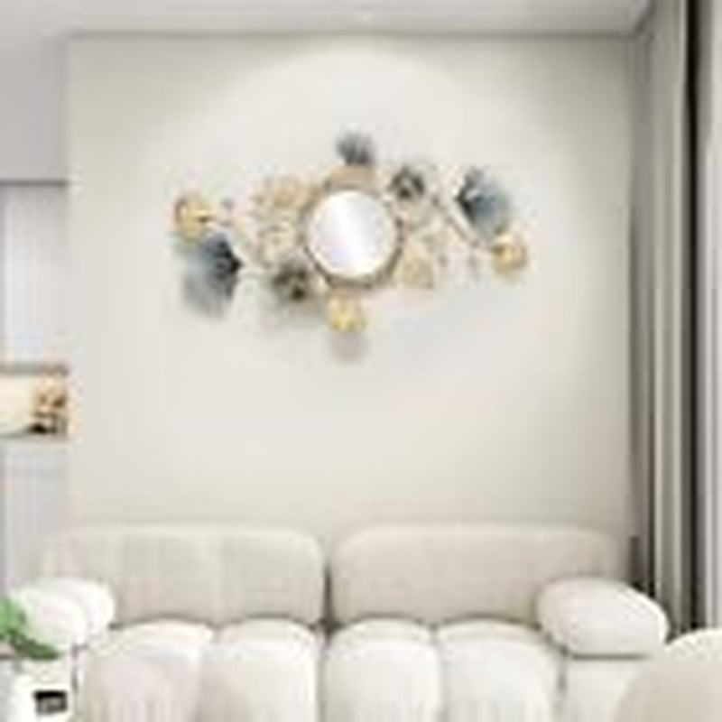 Metal Decorative Wall Mirrors for Living Room