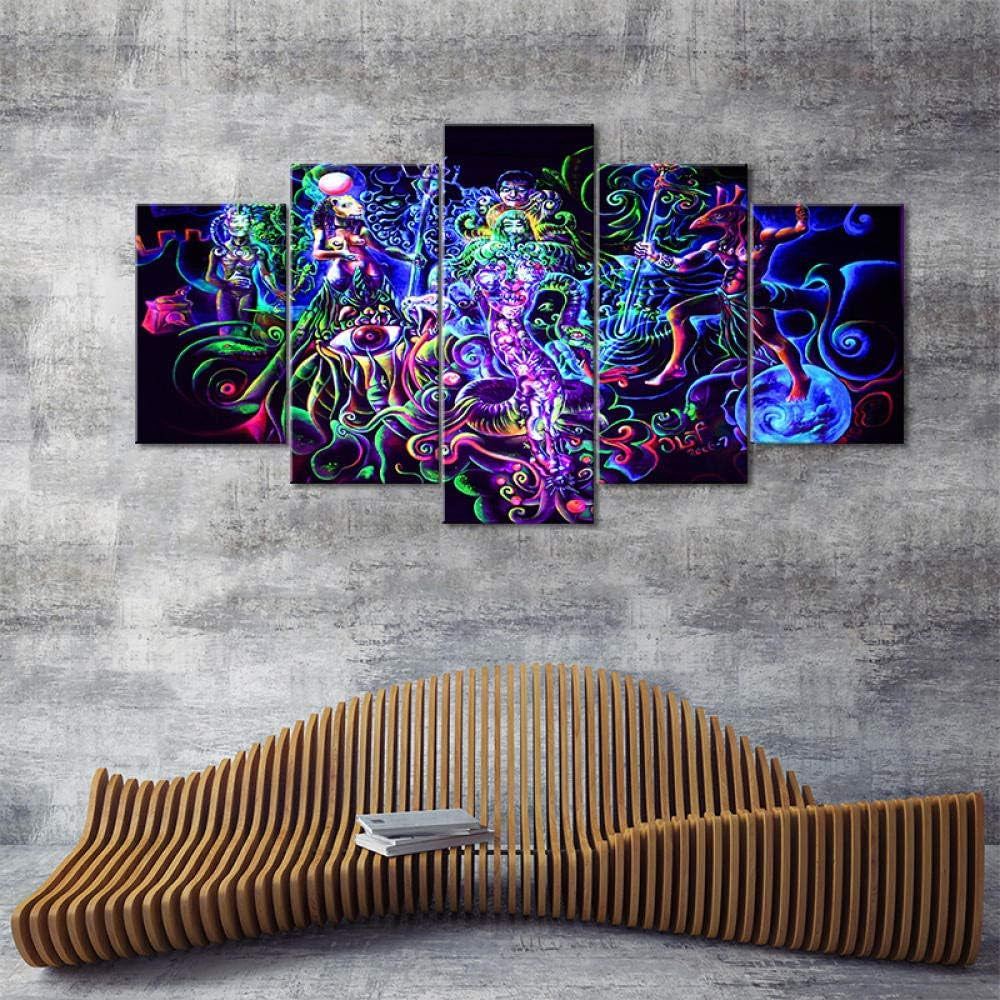 Home Decor Art Psychedelic Poster Canvas 