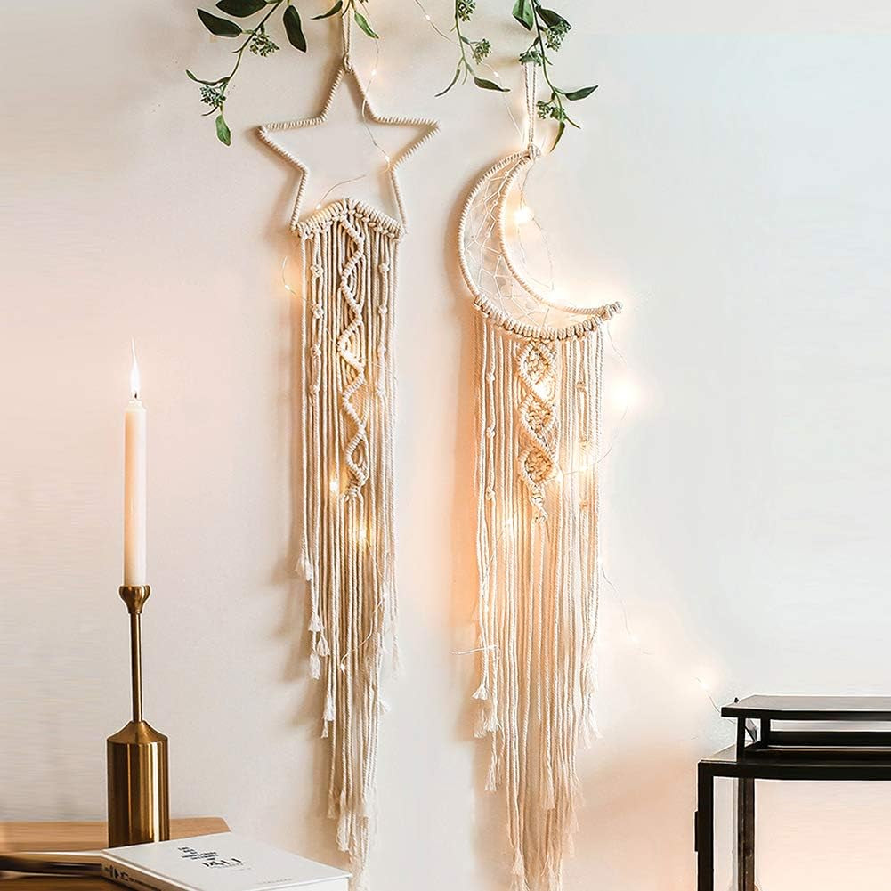 Macrame Dream Catchers for Bedroom 